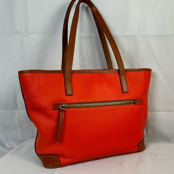 Dooney &‎ bourke orange pebble tote - Picture 5 of 14